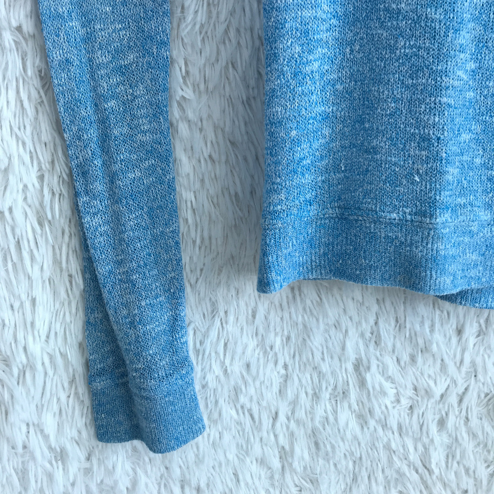 SOLD Thin Knit Sweater Blue Victorias Secret Pink - Picture 3 of 7